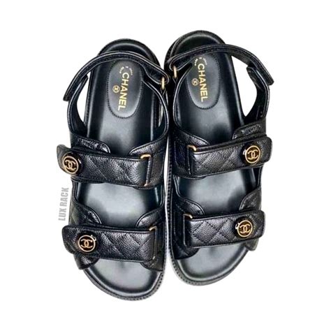 chanel velcro sneakers|chanel dad sandals 2020 price.